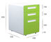 4개의 서랍 ISO9001 사무실 서류 정리 캐비닛 0.4mm ~ 1.2mm